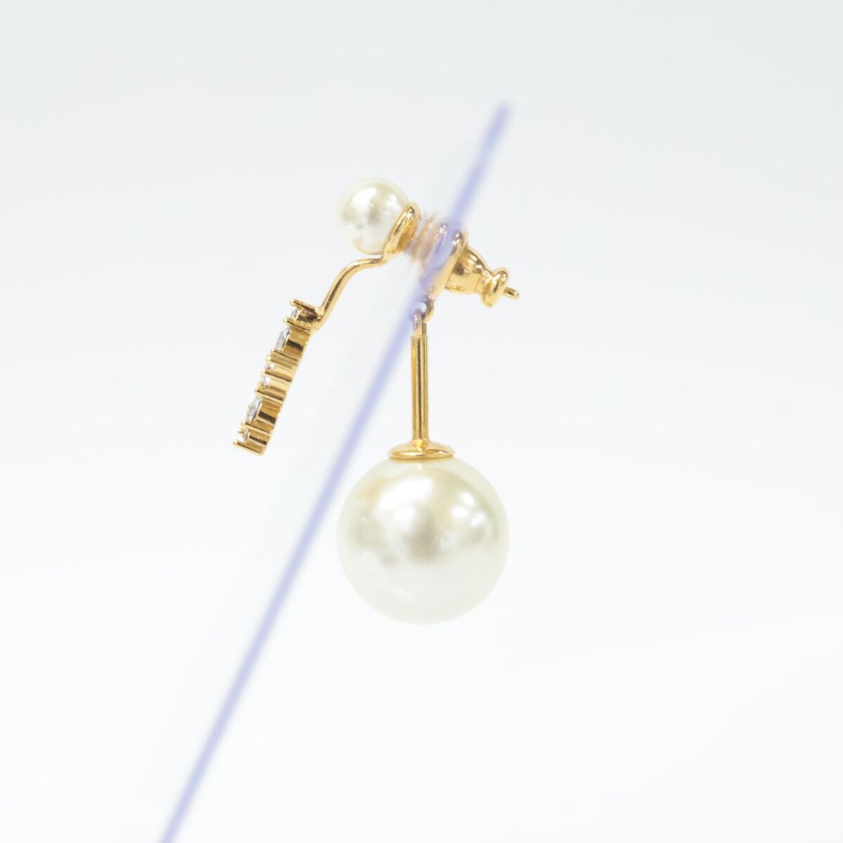 Christian Dior クリスチャンディオール トライバル ラインストーン 