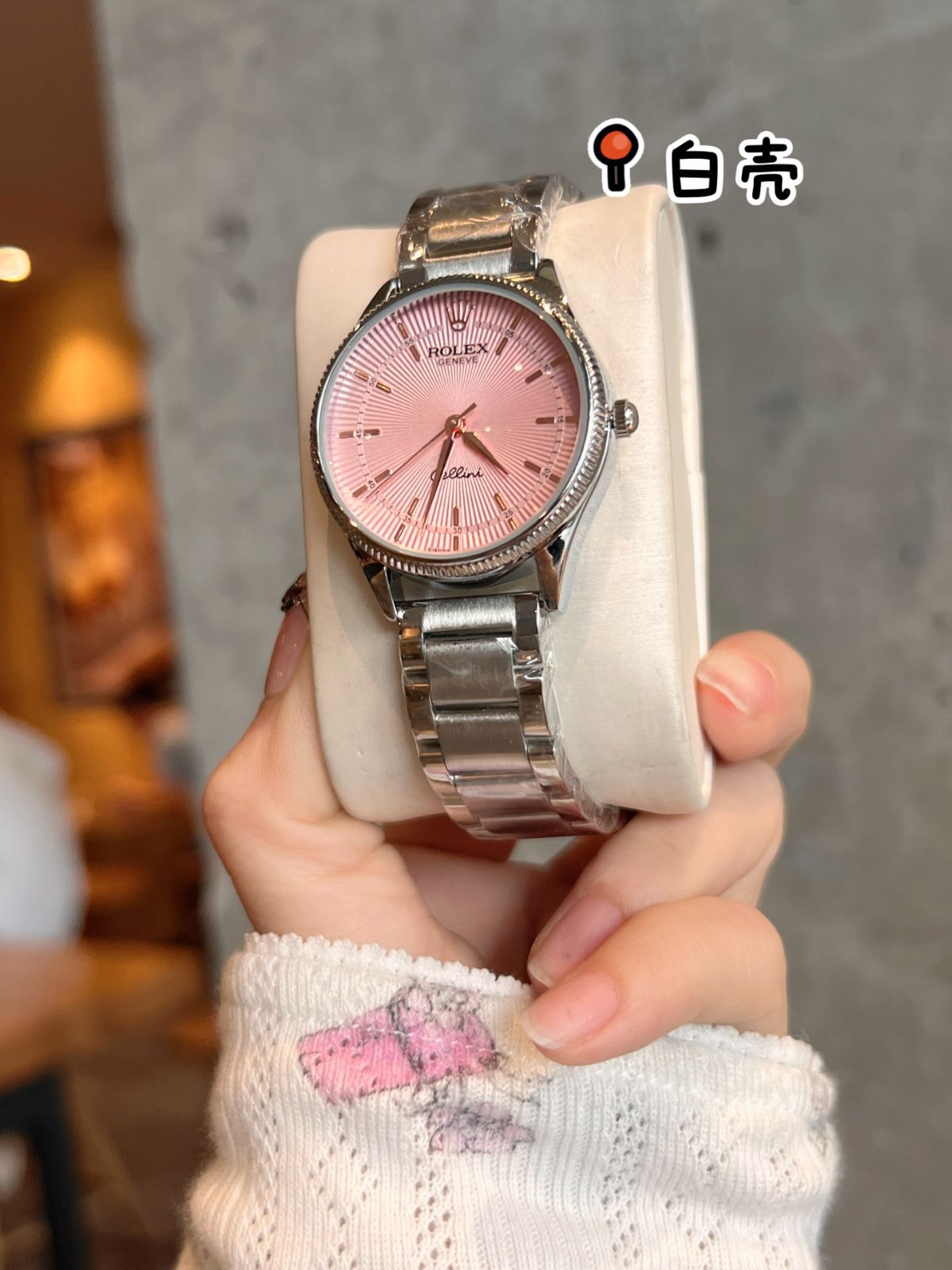 今日特価】Rolex ロレックス 優雅なデザインに蝶形バックルを