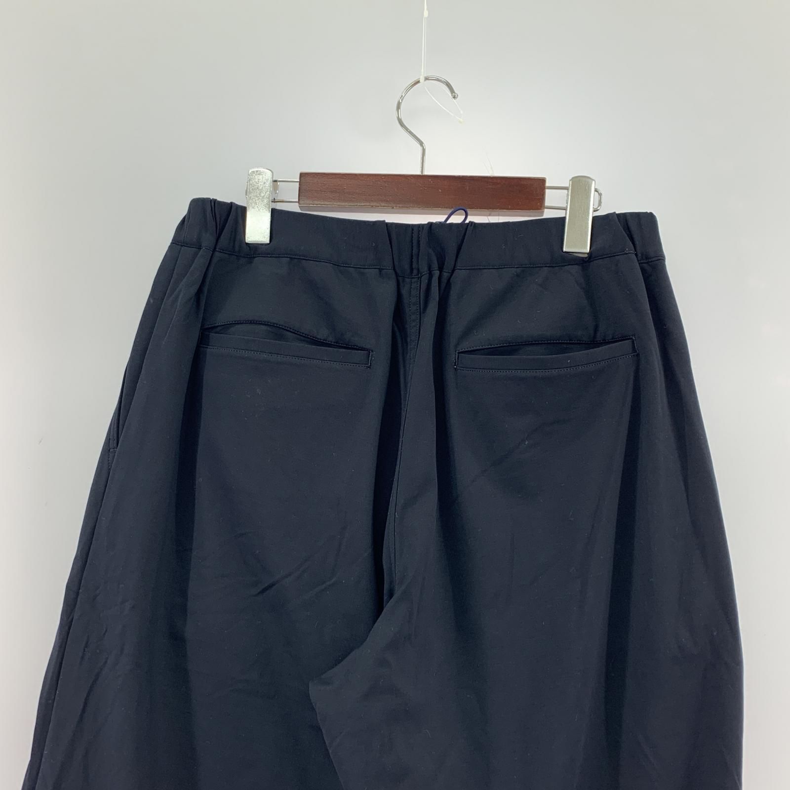 graphpaper/Viscose Ponte Track Pants/トラックパンツ/2/ネイビー 