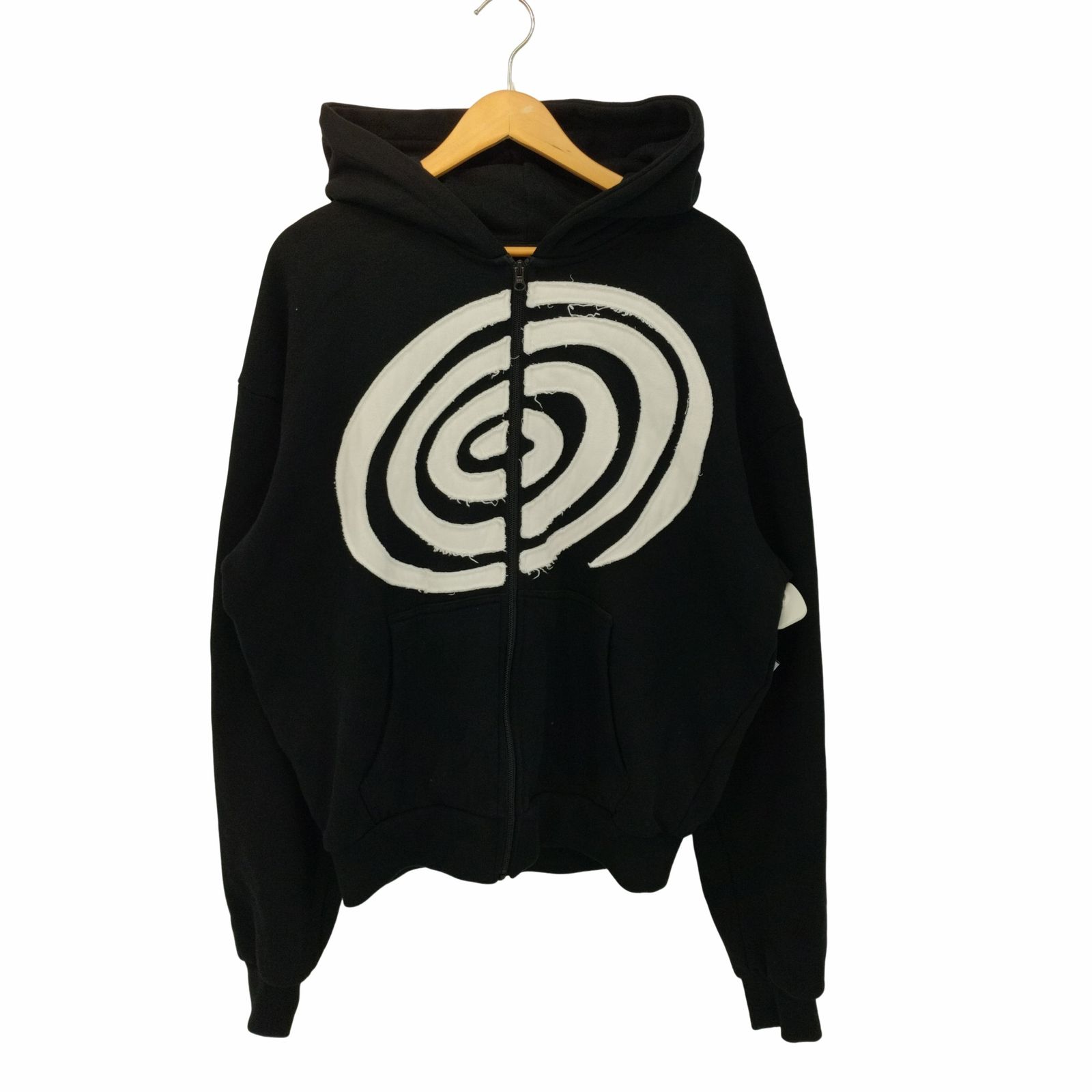 ユーズドフルギ USED古着 Ed curtis spiral hoodie メンズ import：M