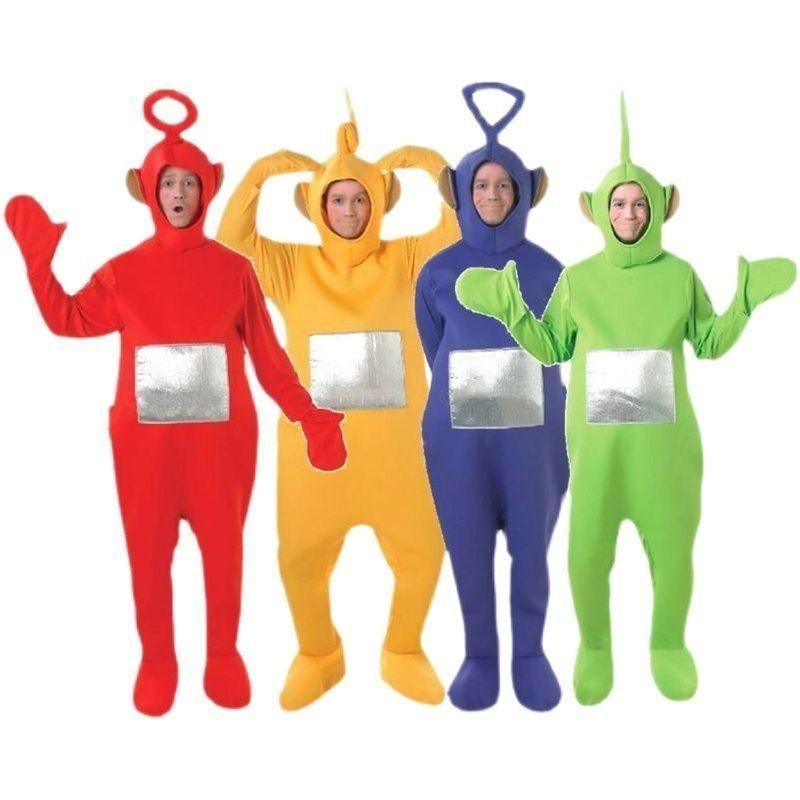 コスプレ 仮装 衣装 4点 ハロウィン コスチューム デラックスジェダイナイト 大人用 テレタビーズ Teletubbies 成人 - メルカリ