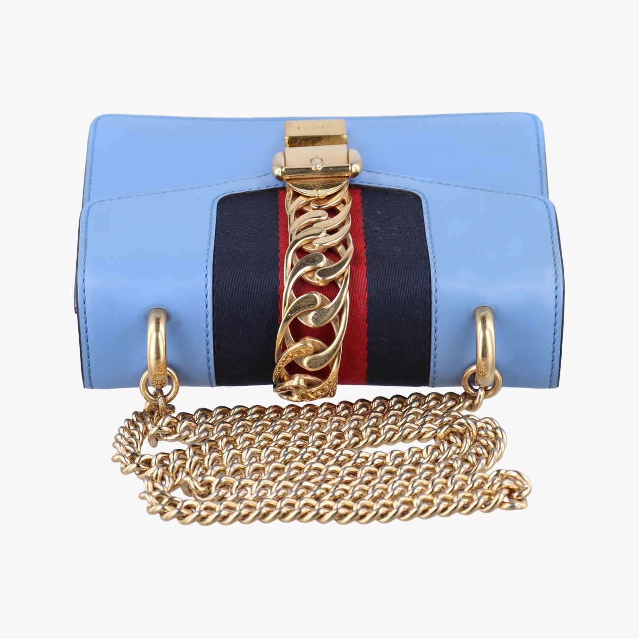 グッチGucciシルヴィブルーレザー431666G021753288