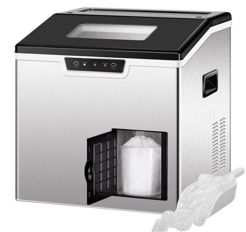 M2867-200-160】製氷機 ステンレス鋼仕上げ 透明窓 楽天市場