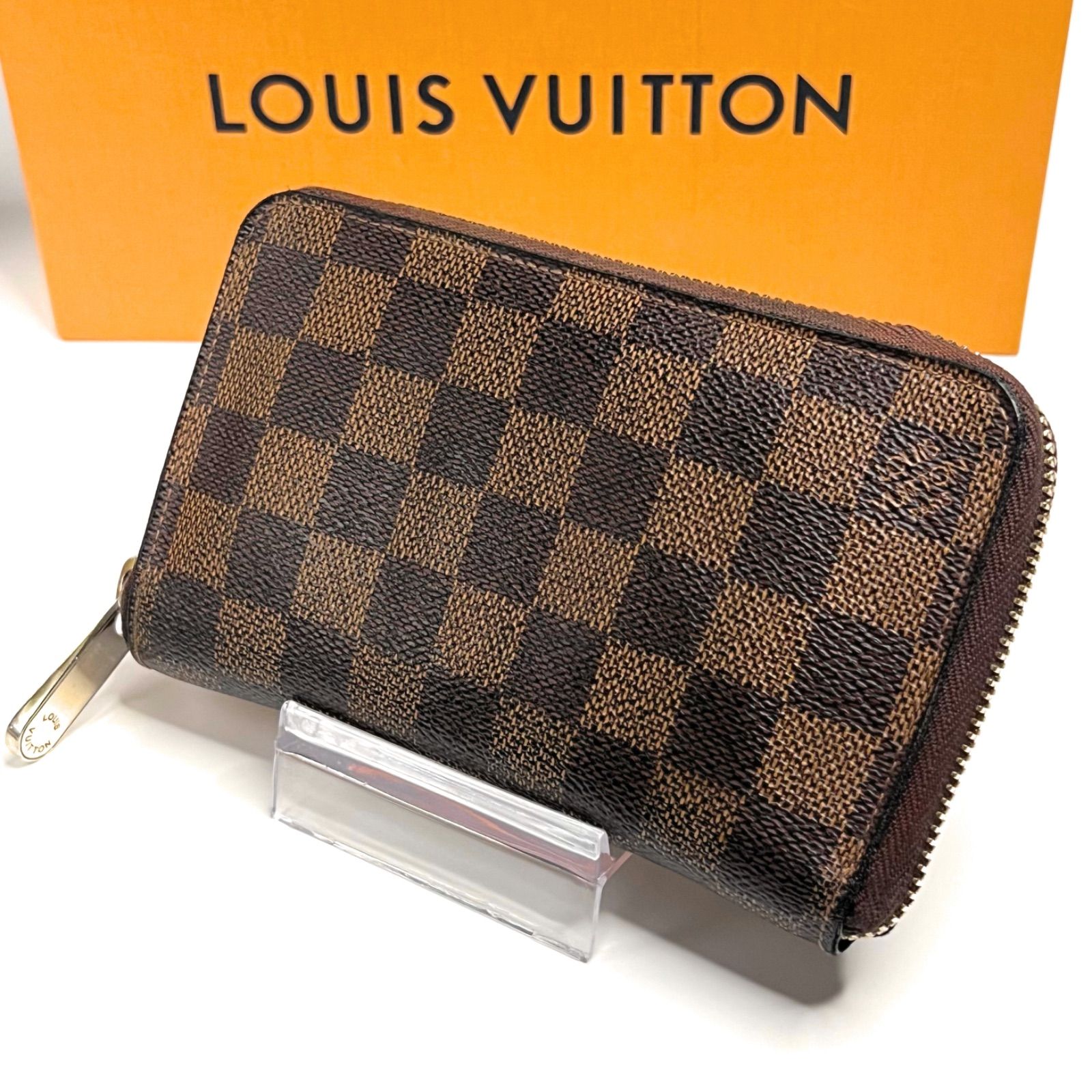 LOUIS VUITTON ルイヴィトン ダミエ ジッピー コンパクト ウォレット