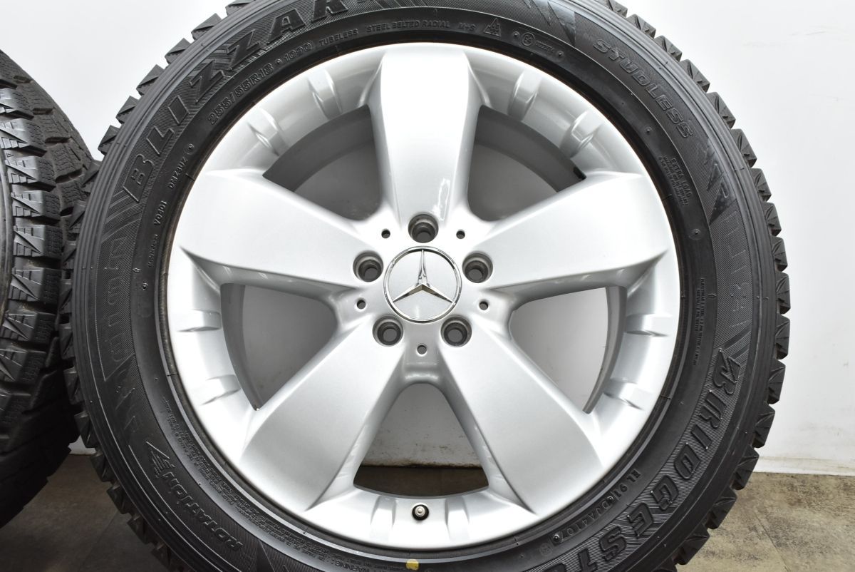 メルセデス ベンツ W164 MLクラス 純正 18in 8J 60 PCD112 ブリヂストン ブリザック DM-V3 255 55R18 品番 A1644010302 可 USTAUSTRALIA_COM_AU