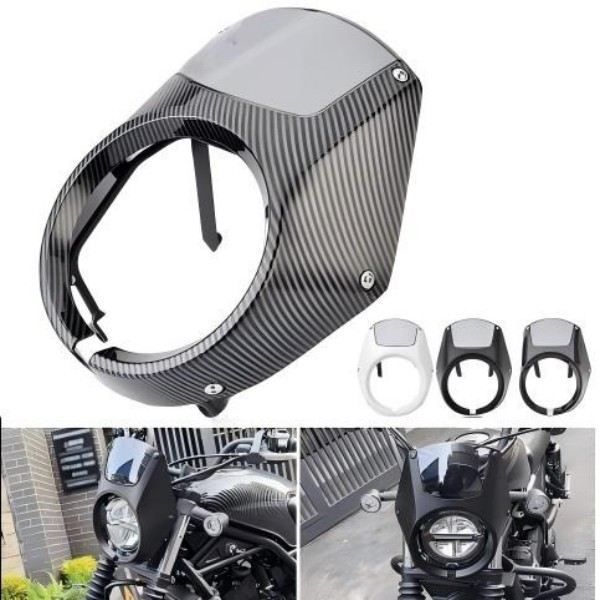 CL|SCL 250 300 500 ヘッドライトフェアリングカバー ホンダ CL250 CL300 CL500 SCL250 SCL300 SCL500 ウインドシールド