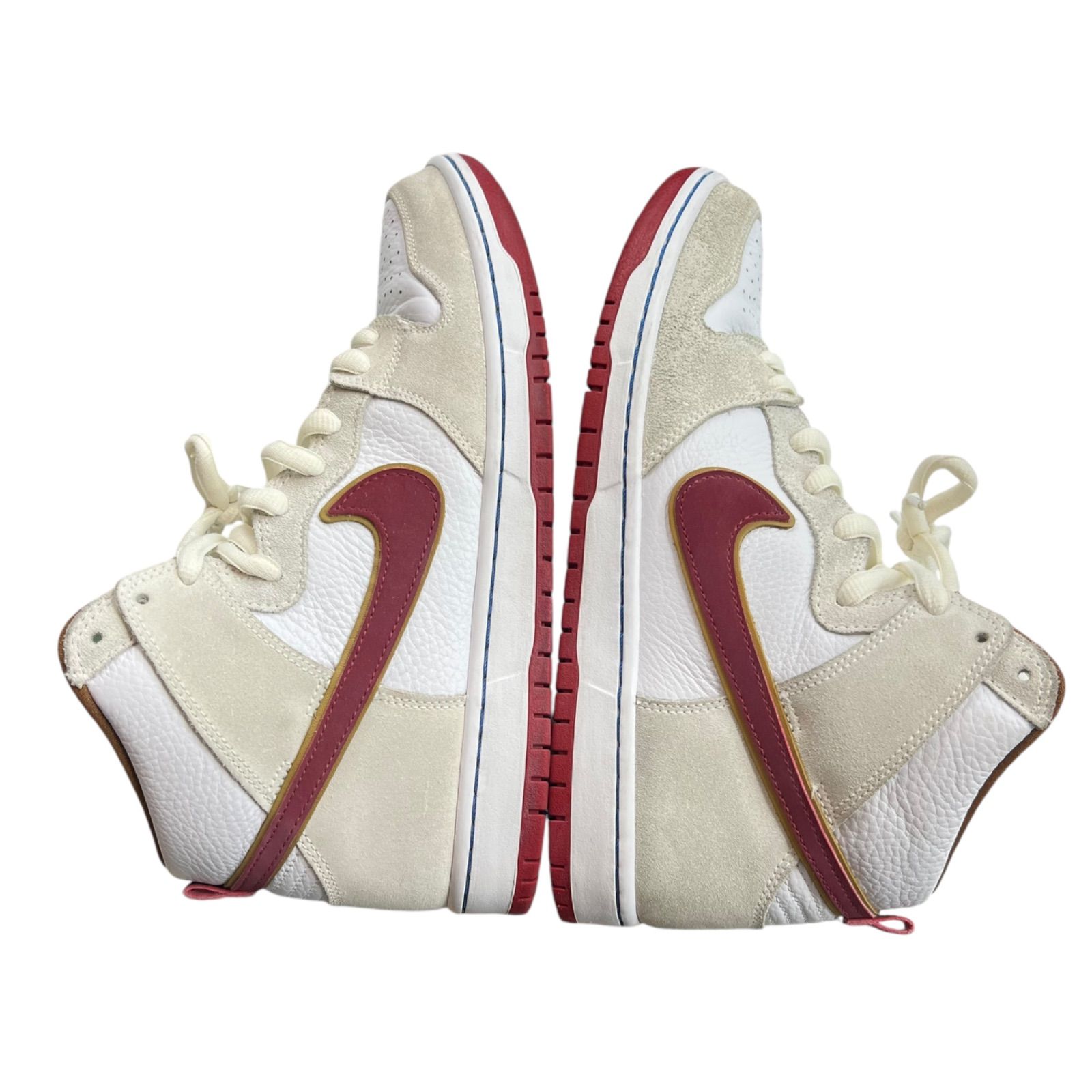Nike SB Dunk High Pro Sail/Team Crimson ナイキ エスビー ダンク 