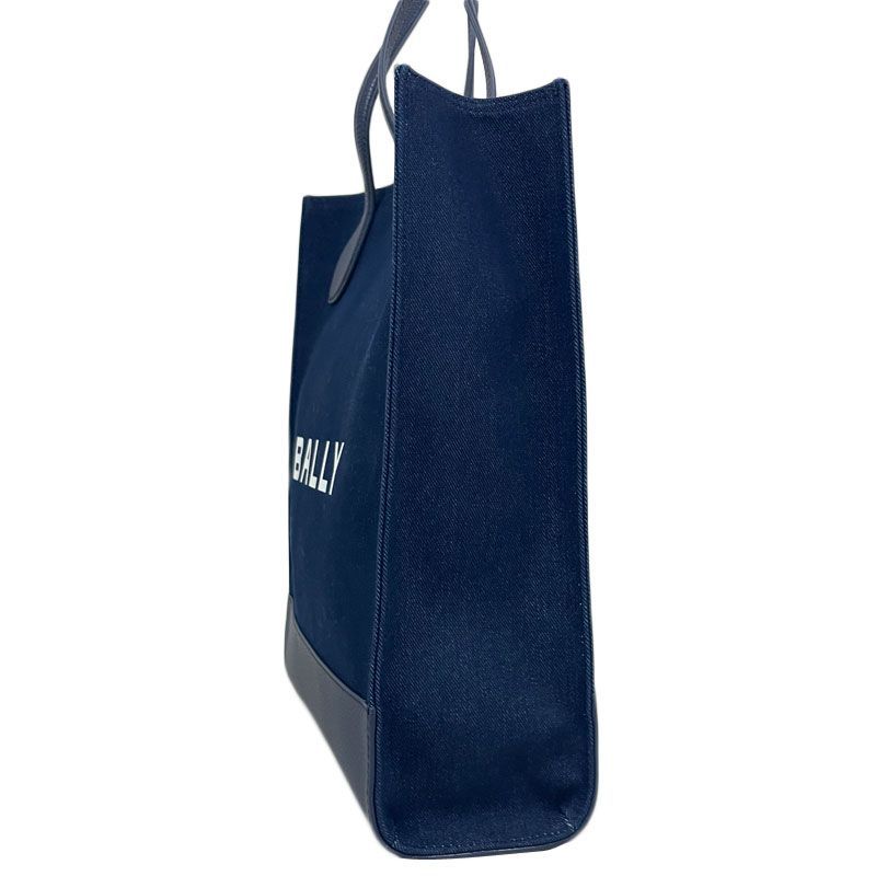 BALLY トートバッグ 青 BALLY バリー 新品・アウトレット！ 6306496 BAR KEEP ON NS トート