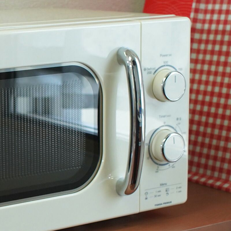 正直うれしいお手頃価格。 メーカー ユアサプライムス YUASA 単機能電子レンジ 17L 50Hz 東日本 レトロ PRE-702B-50Hz 幅広い