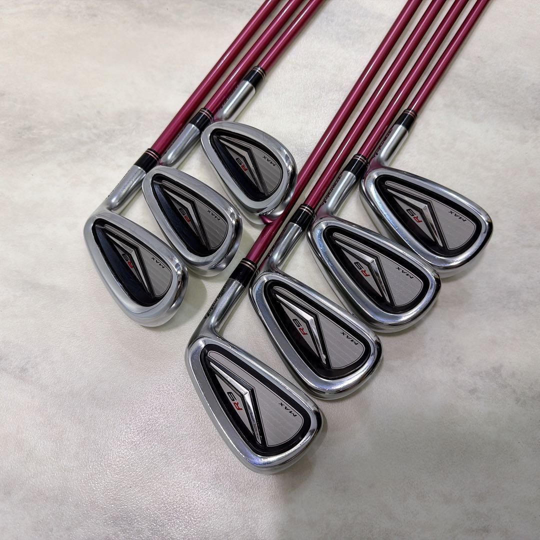 グリップ テーラーメイド R 9 MAX 7本レディースアイアンセット L