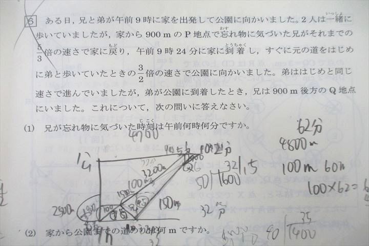 UT25-094 馬渕教室 小6 第1〜6回 馬渕公開模試 国語/算数/理科/社会