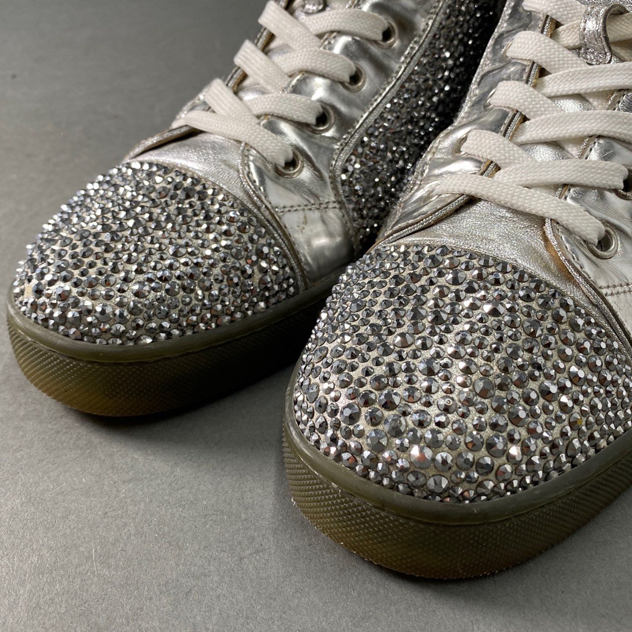 1A22 Christian Louboutin クリスティアンルブタン スワロフスキー 