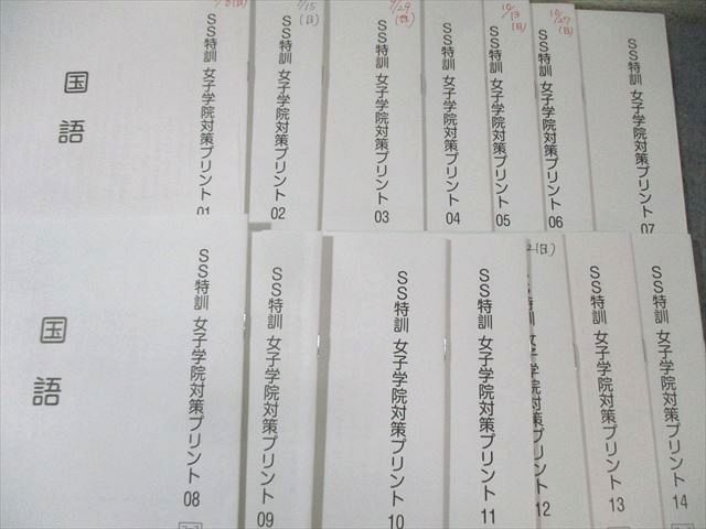 SAPIX サピックス SS特訓 国語 【全14回分フルセット】 2024
