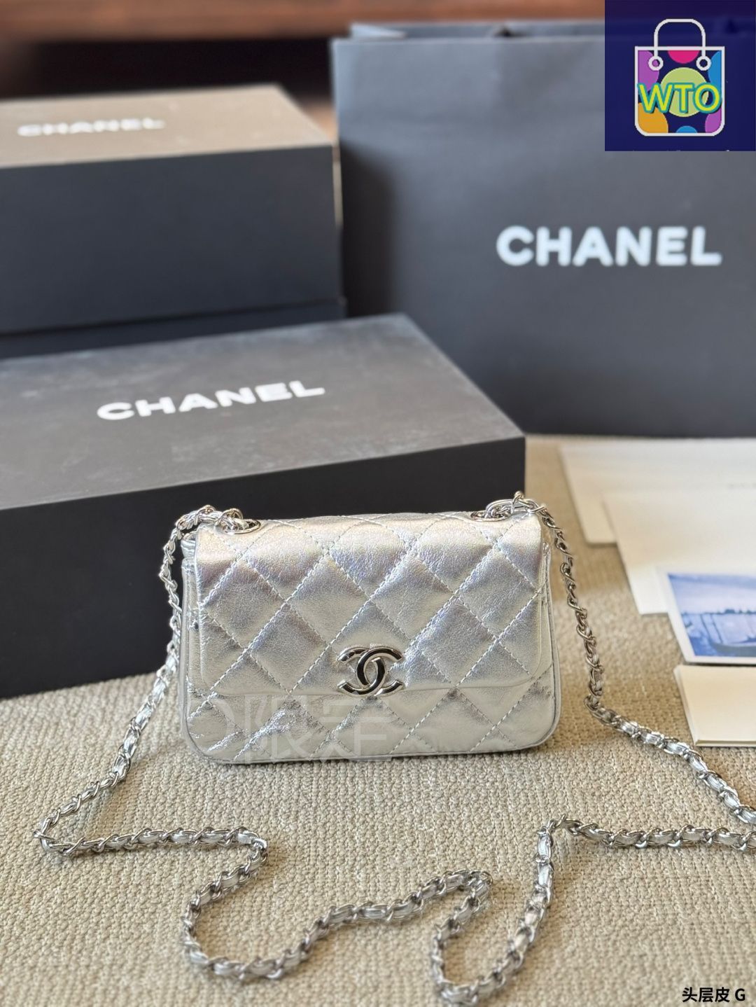 冬休みセール未使用品‼️購入時のまま発送 CHANEL レア❗チェーンタイプ 再入荷♡定番/大人気【CHANEL】チェーンウォレット (CHANEL