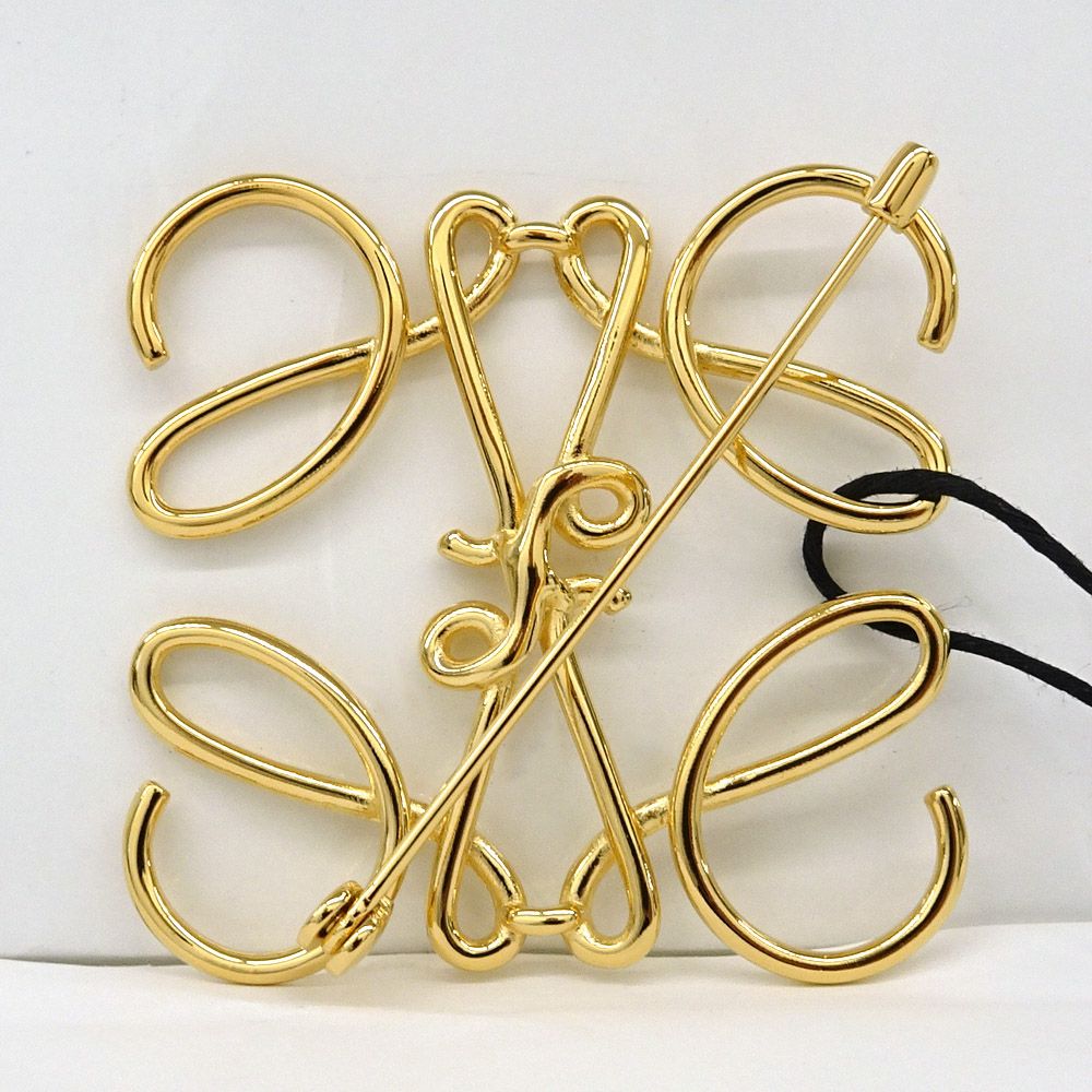 栄 ロエベ ブローチ アナグラム 0009803131 メタル GP レディース 小物 その他