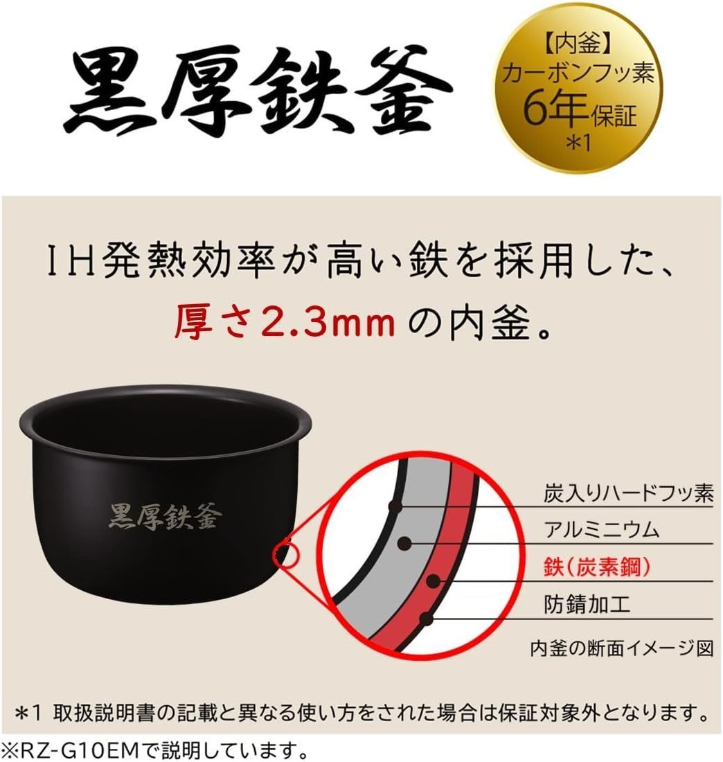 直販入荷【NS2501-200-10】日立 IHジャー炊飯器 2023年製 炊飯器・餅つき機