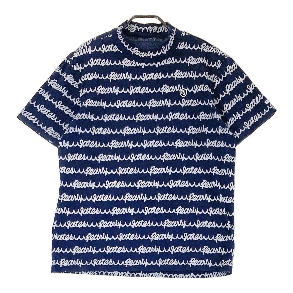 パーリーゲイツ】半袖 モックネック Tシャツ (サイズ5) パーリーゲイツ