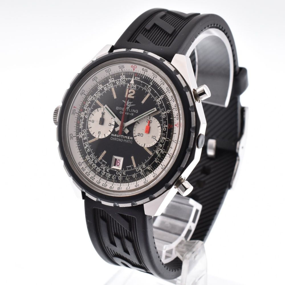 ブライトリング BREITLING Ref.1806 ヴィンテージ ナビタイマー クロノマチック Cal.11 手巻き メンズ良品 P#135312  - メルカリ