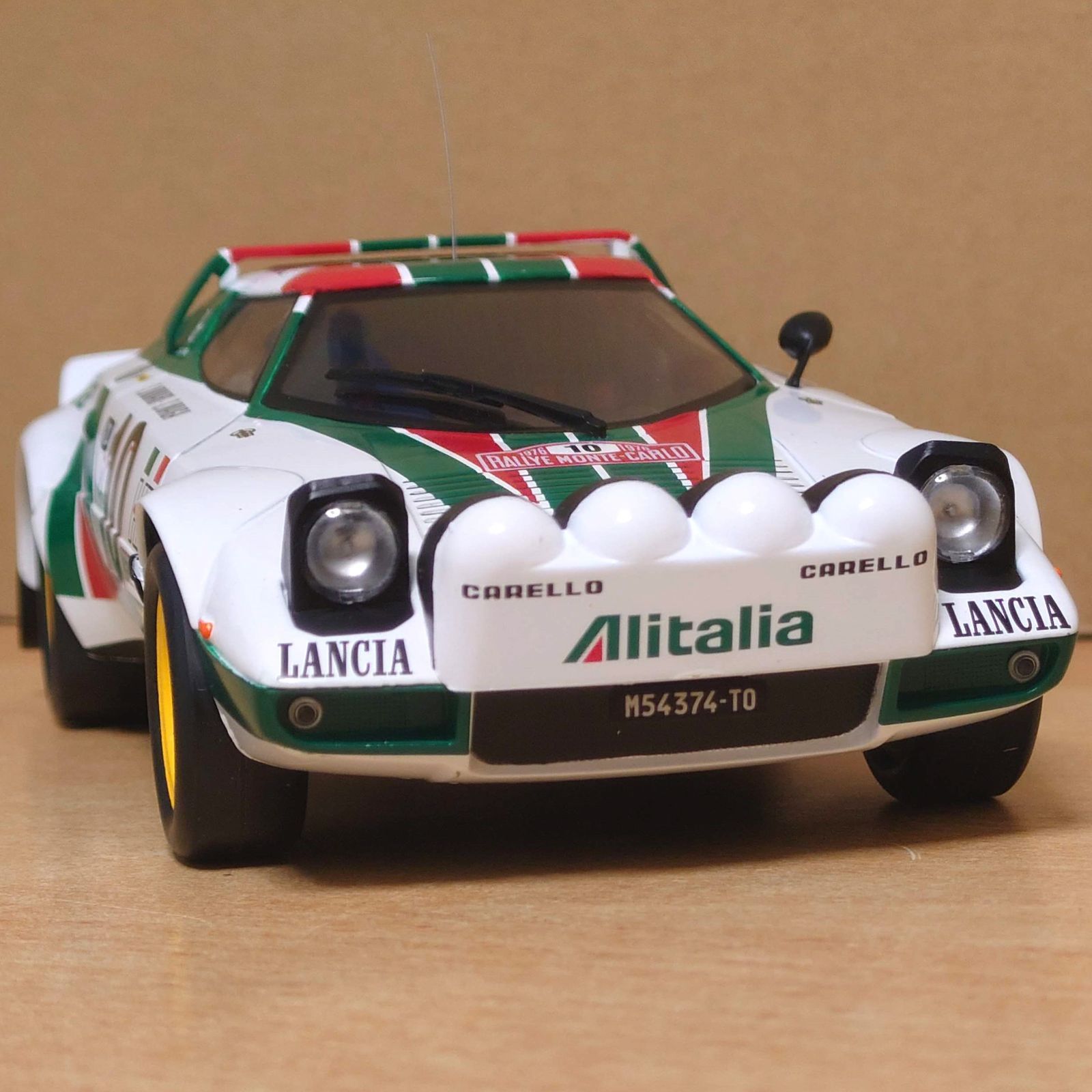 1/18 ランチアストラトス HF 1976 モンテカルロラリー 優勝 #10 S