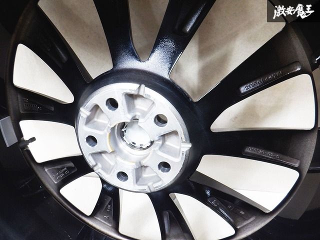 希少【美品】純正 テスラ モデルS 21インチ 9J +40 ツインタービン 