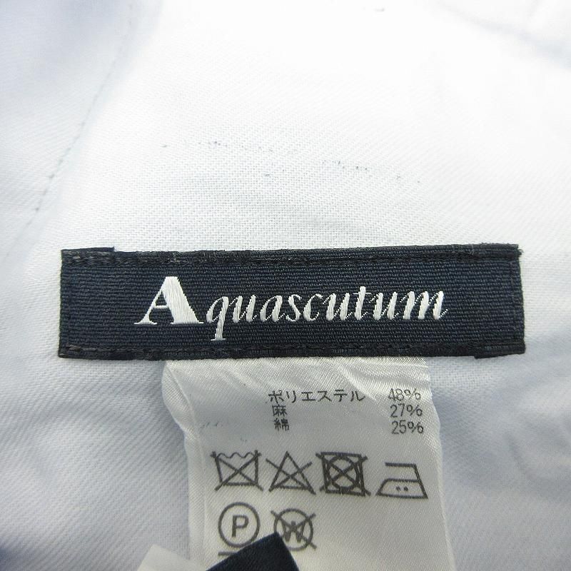 アクアスキュータム AQUASCUTUM パンツ スラックス テーパード