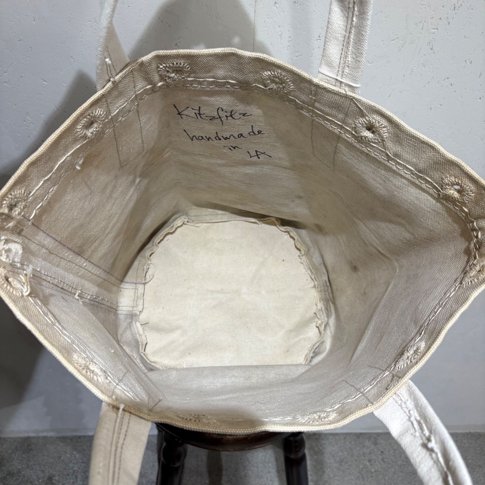 Kitzfitz handmade in LA】Around 30～40s Tote Bag 