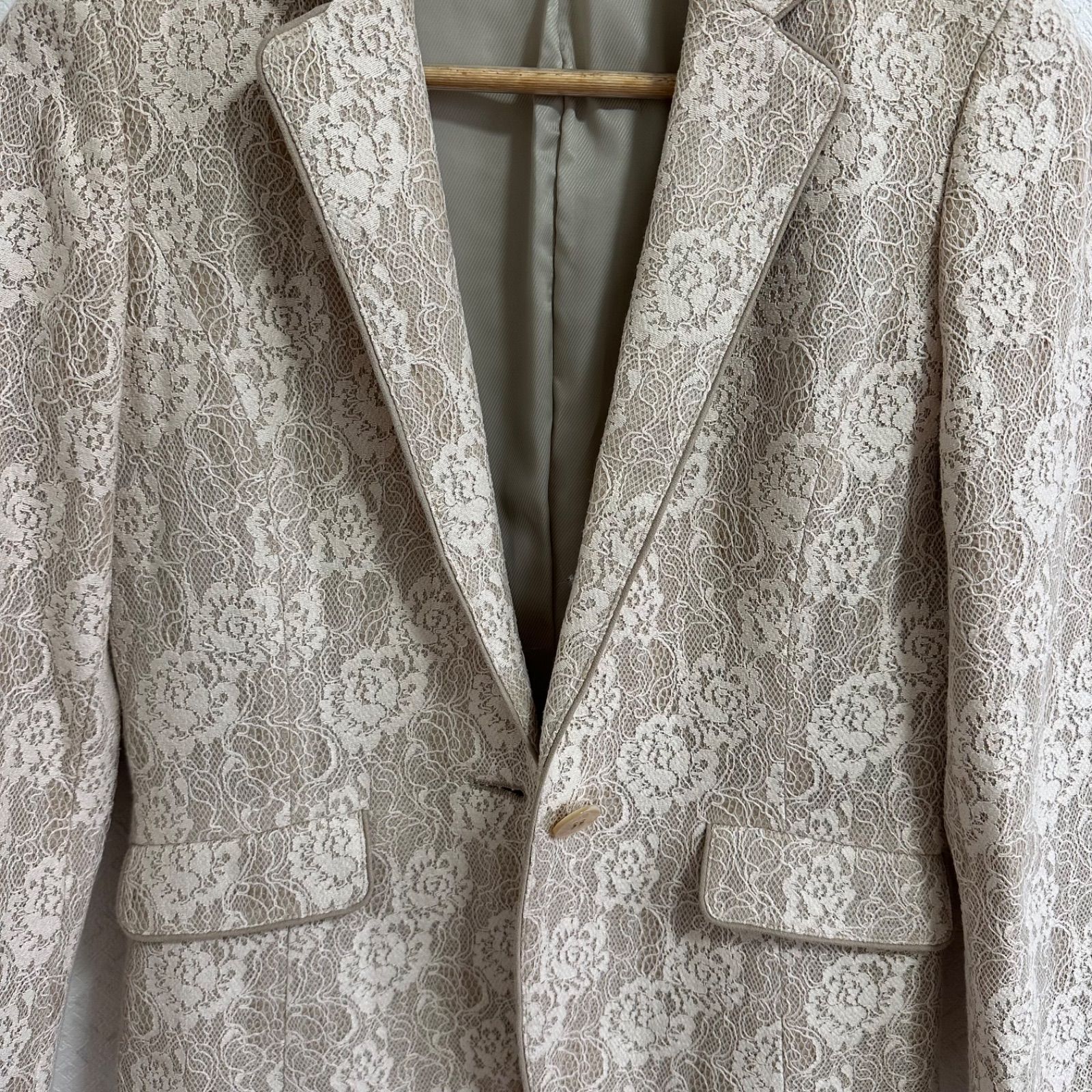 Z1582【美品】Paul stuartポールスチュアート テーラードジャケット 