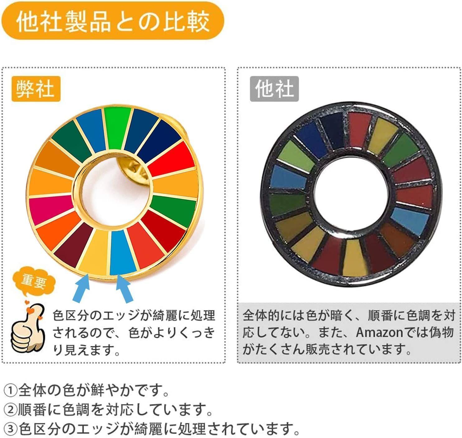 sdgs バッジ - 小物