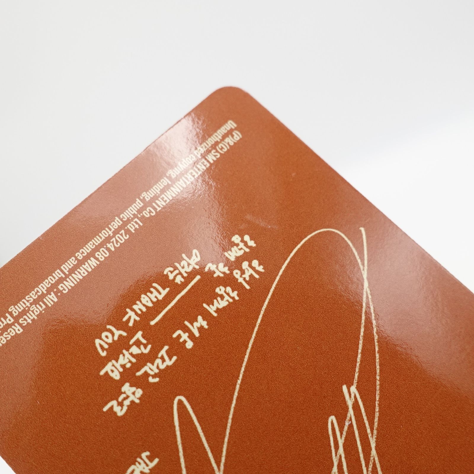 NCT127 ジェヒョン smoke Jver. ソロアルバム トレカ フォト