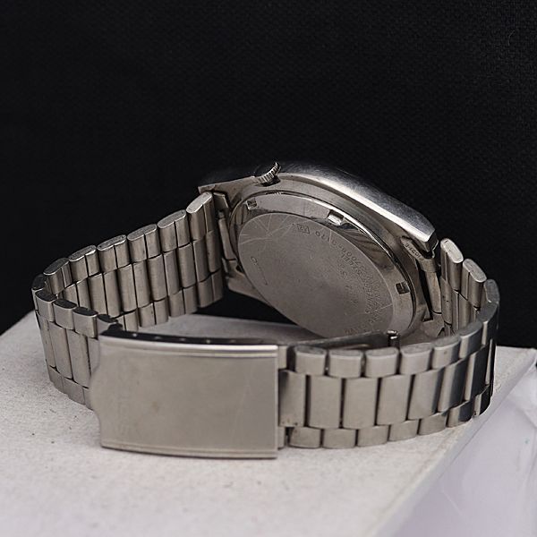 セイコー AT/自動巻 7009-3170 セイコー5 シルバー文字盤 デイデイト