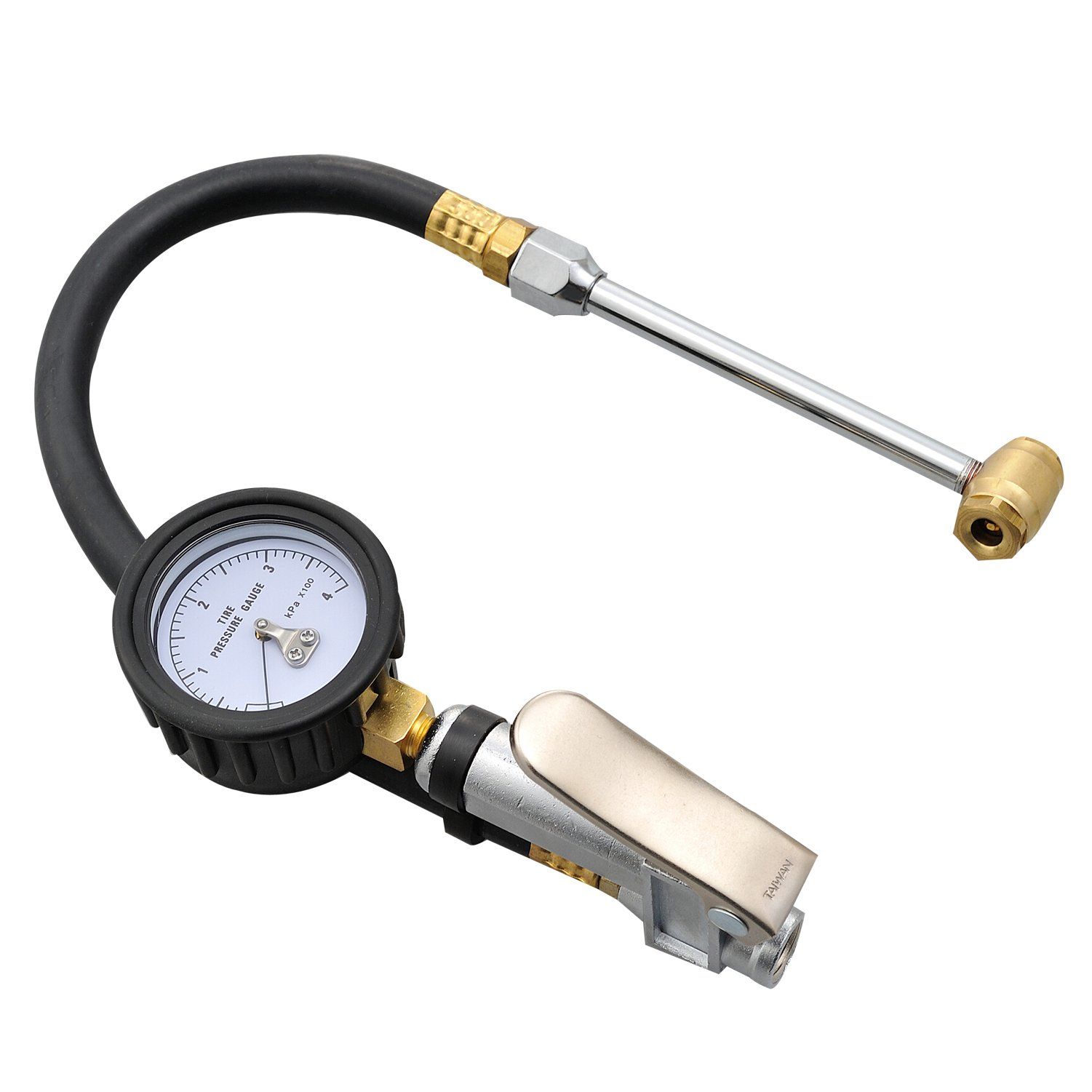 デイトナ(Daytona) バイク用 エアゲージ コンプレッサー用 T型