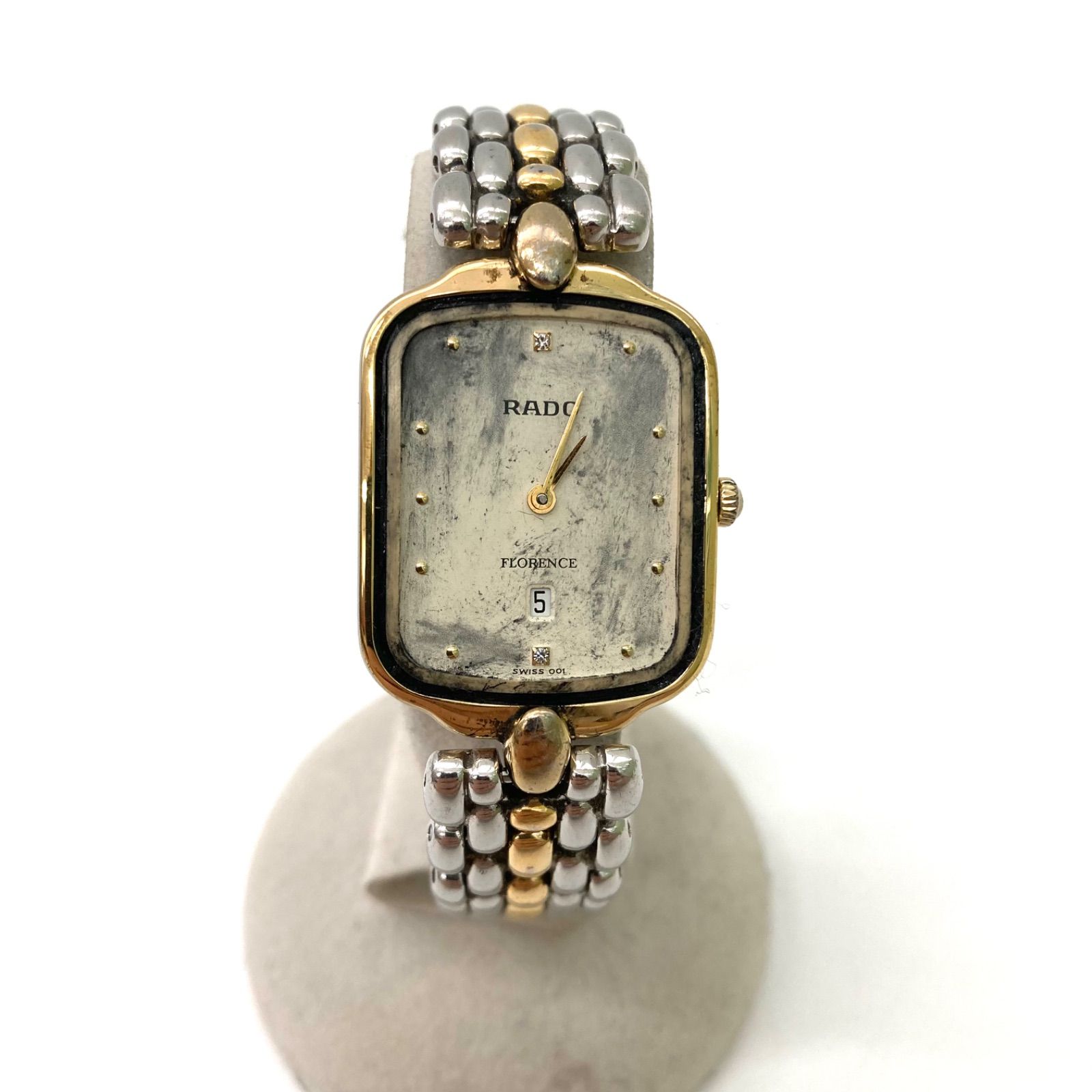 RADO】ラドー フローレンス シルバーカラー 腕時計 ジャンク品