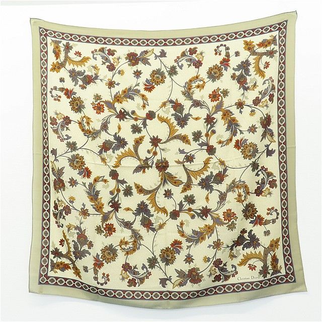 クリスチャンディオール ChristianDior ヴィンテージ ショール スカーフ レディース x788688