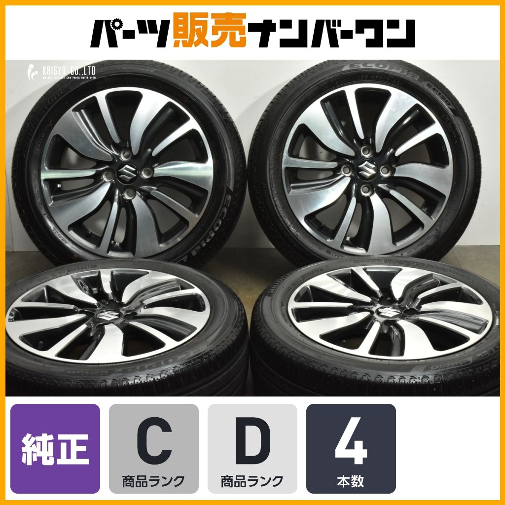 交換用に スズキ スイフト 純正 16in 6J 45 PCD100 ブリヂストン エコピア EP150 185|55R16 バレーノ イグニス クロスビー 可