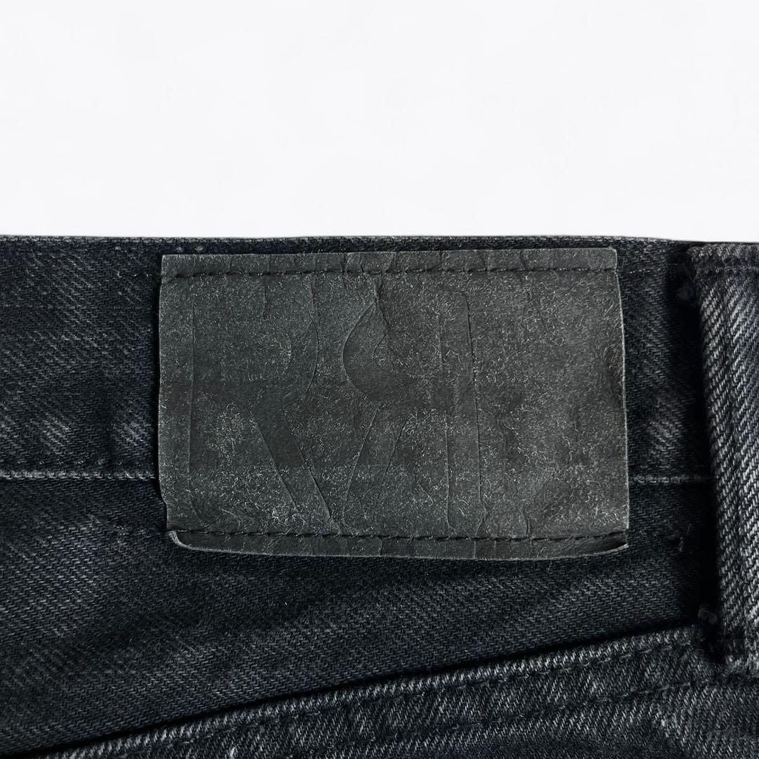 メンズ RRL SLIM NARROW ブラック デニムパンツ W30 2000000016849