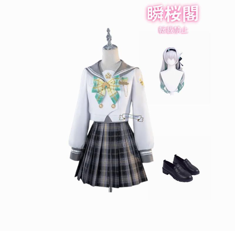♥ ♥ 崩壊 スターレイル ホタル 春の贈り物 コスプレ衣装 ウィッグ ハロウィン CS0923BJ