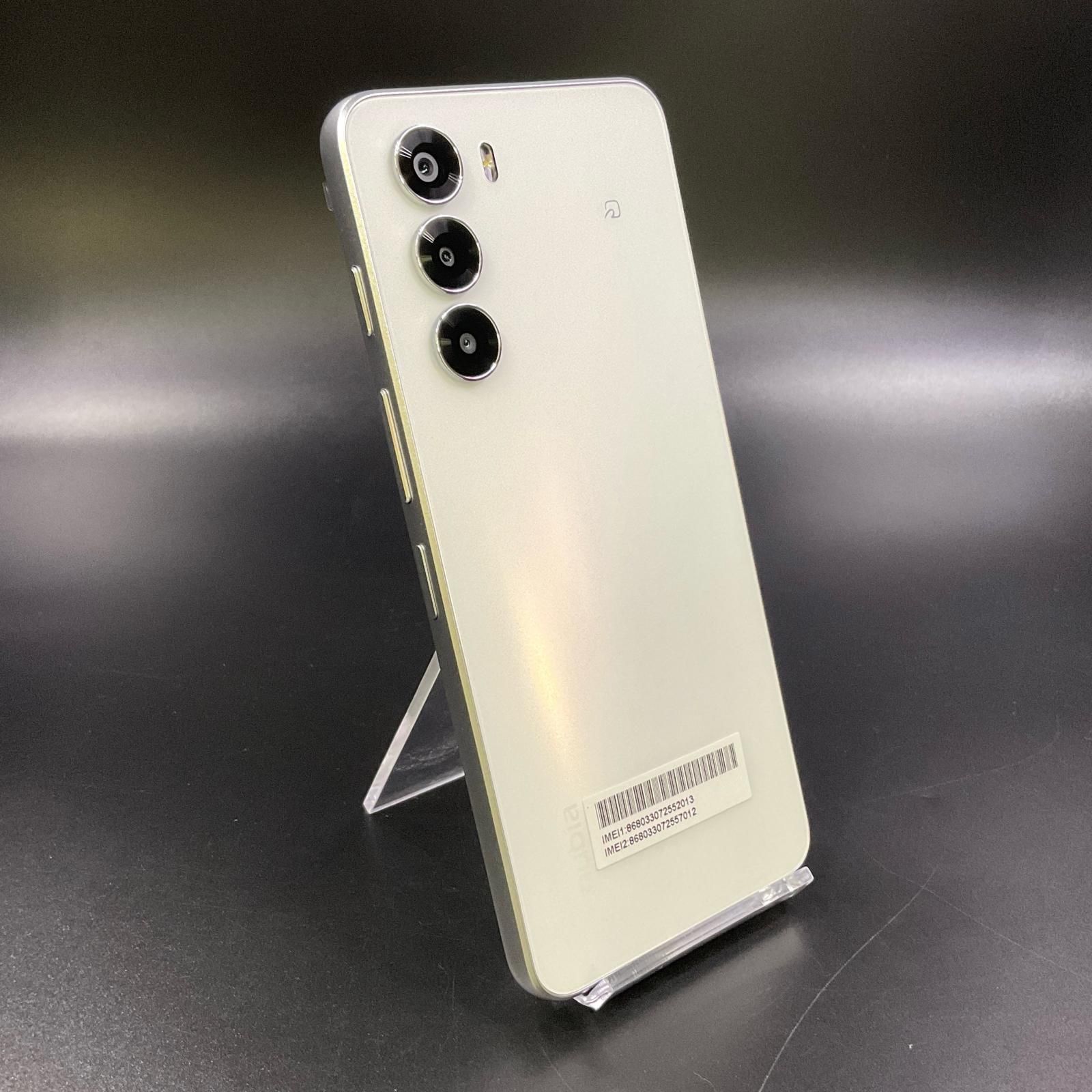 【4つセット】【新品未使用・未開封】nubia S 5G ホワイト 楽天市場】未使用/国内版SIMフリー nubia S 5G 128GB A403ZT