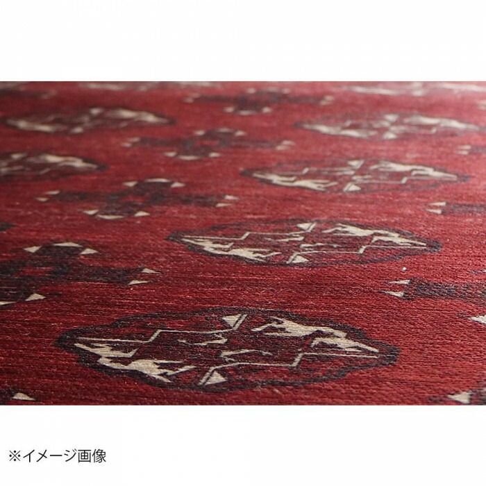 トルクメン風プリントマット RE 約45×75cm 240623201