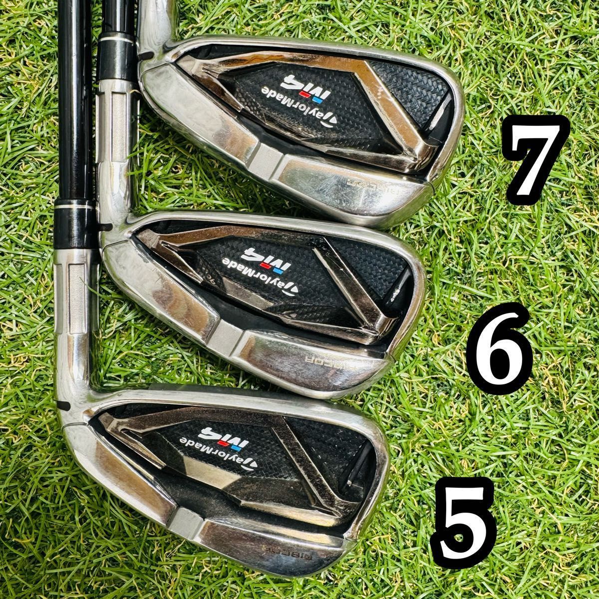 ゴルフアイアンセットテーラーメイドM4 6本セット