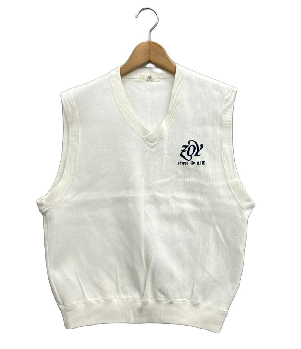 ゾーイ ニットベスト tenue de golf メンズ ZOY