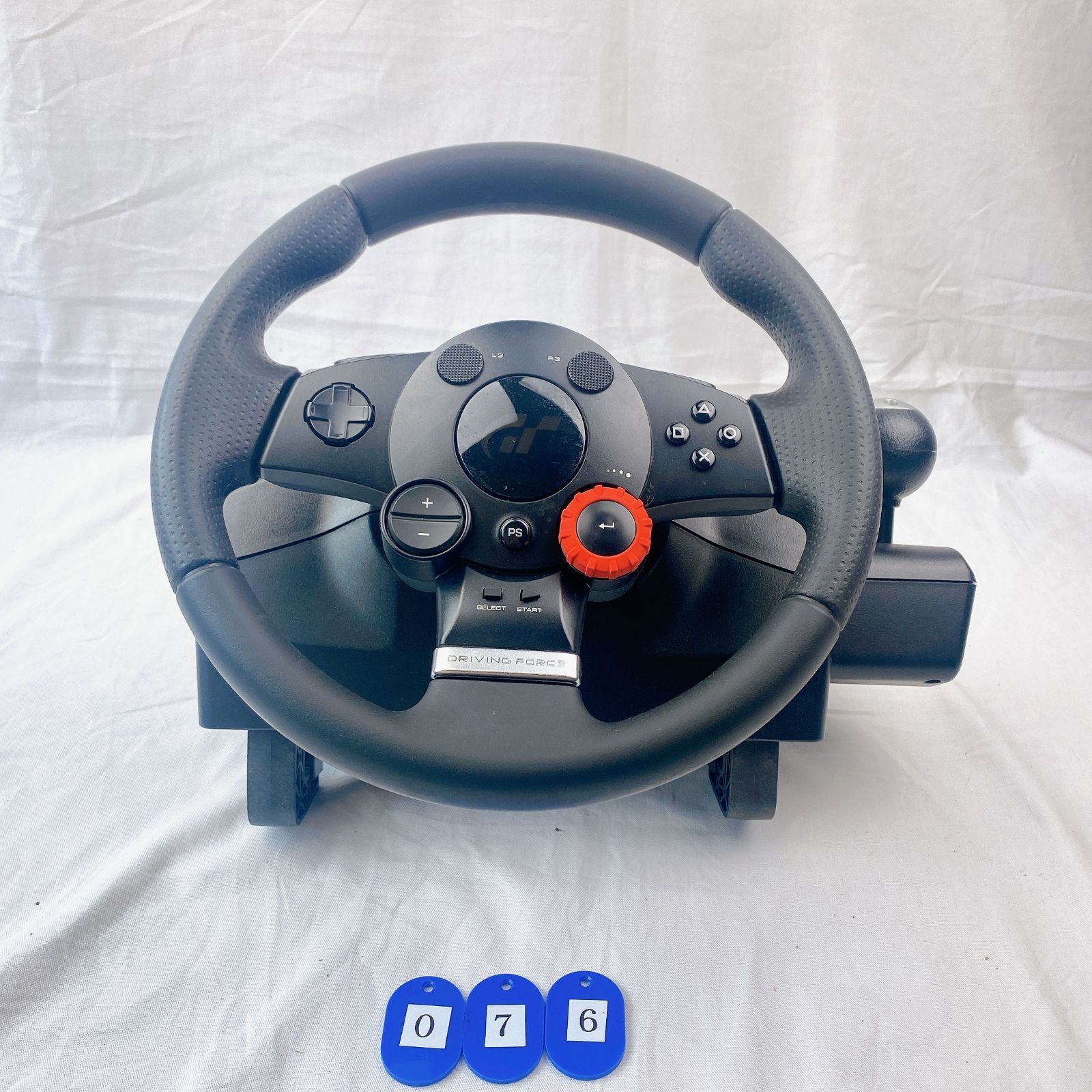 動作確認済み】logicool ドライビングフォースGT Driving ForceGT ハンコン ハンドル コントローラー グランツーリスモ  ロジクール ペダル - メルカリ