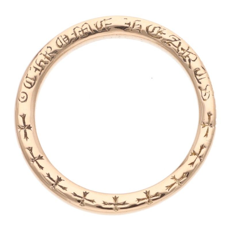 クロムハーツ 22K NTFL ゴールドリング メンズ 20号