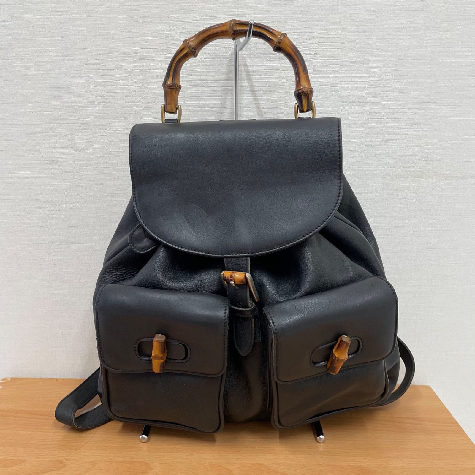グッチ GUCCI バンブーリュックサック 008.2058.0016 A25-1334