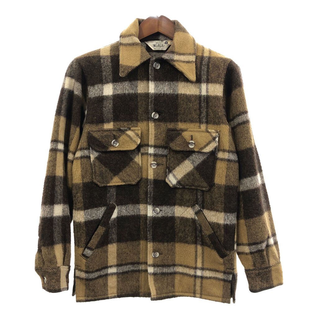 70年代 WOOLRICH ウールリッチ CPO ウール ジャケット チェック
