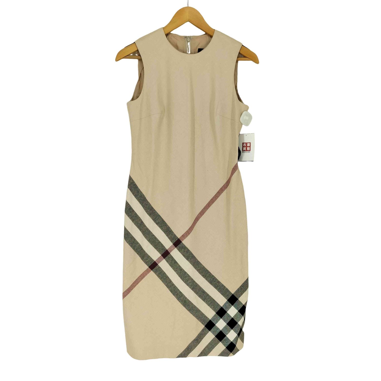 BURBERRY LONDON ノバチェック ノースリーブワンピース L バーバリー