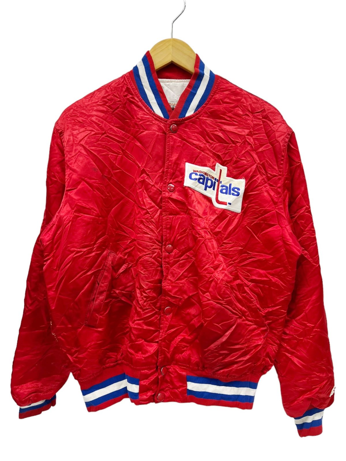 スターター NHL ワシントンキャピタルズ ナイロンジャケット プルオーバー. NHL アイスホッケーシャツワシントン・キャピタルズゲームシャツ