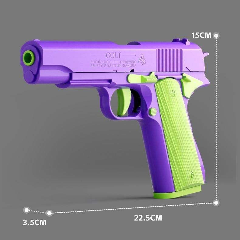 コルトピストル トイガン セットまとめ売り ハンドガン おもちゃ銃 おもちゃガン 手動 ソフト弾 ブルー - メルカリ