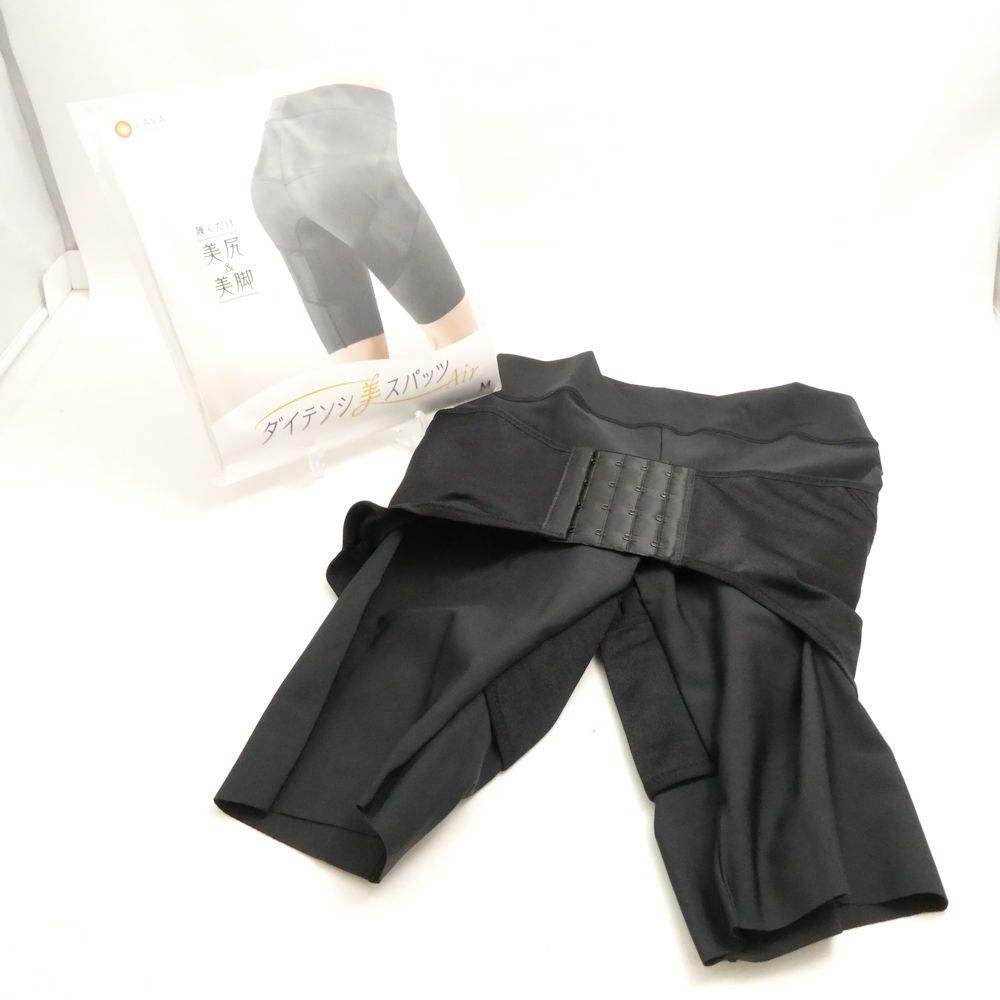 【美品】ラバ　ダイテンシ美スパッツ　M LAVA】ダイテンシ美スパッツエアープラス(S・Mサイズ ブラック