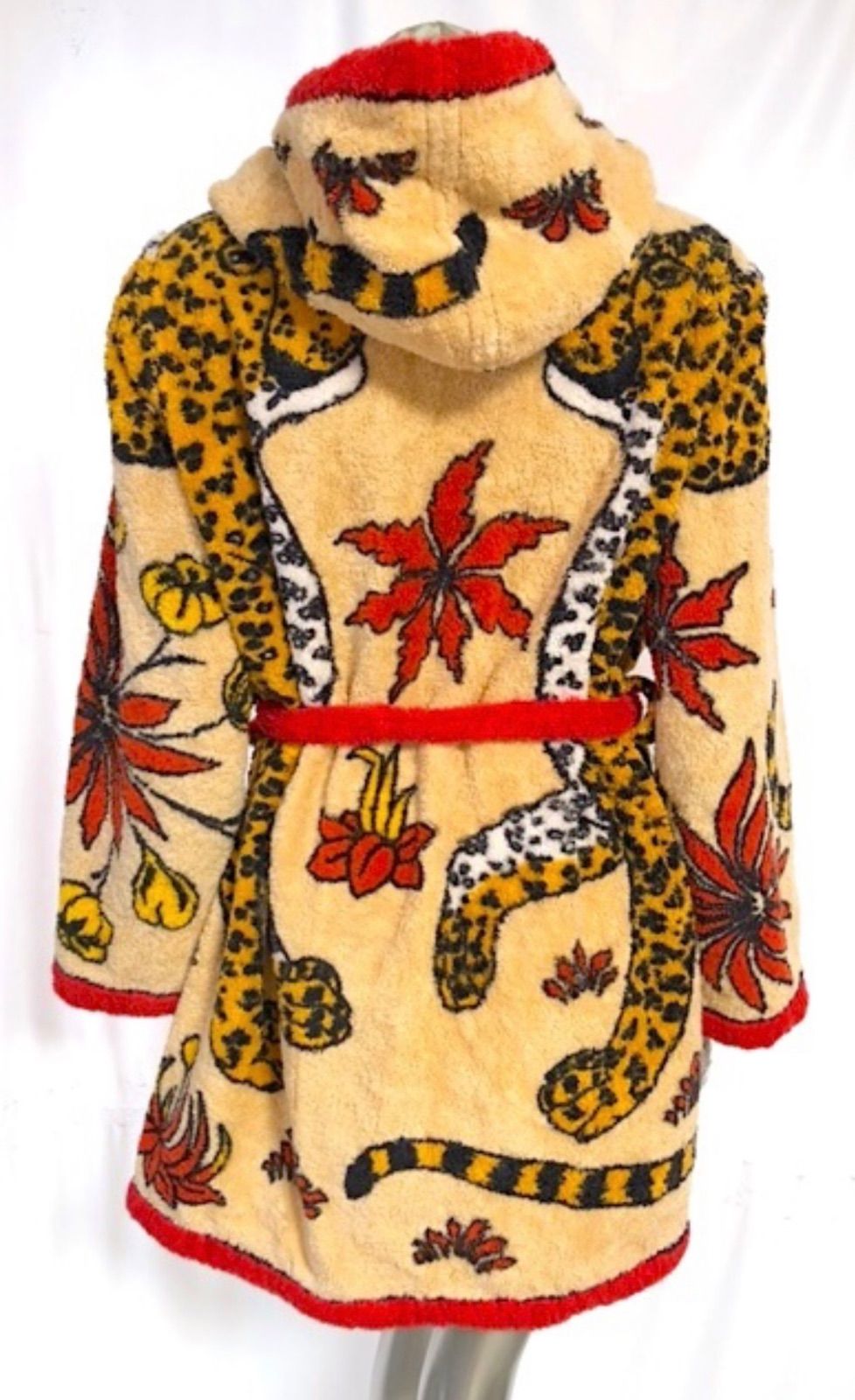 花柄 フーデッド