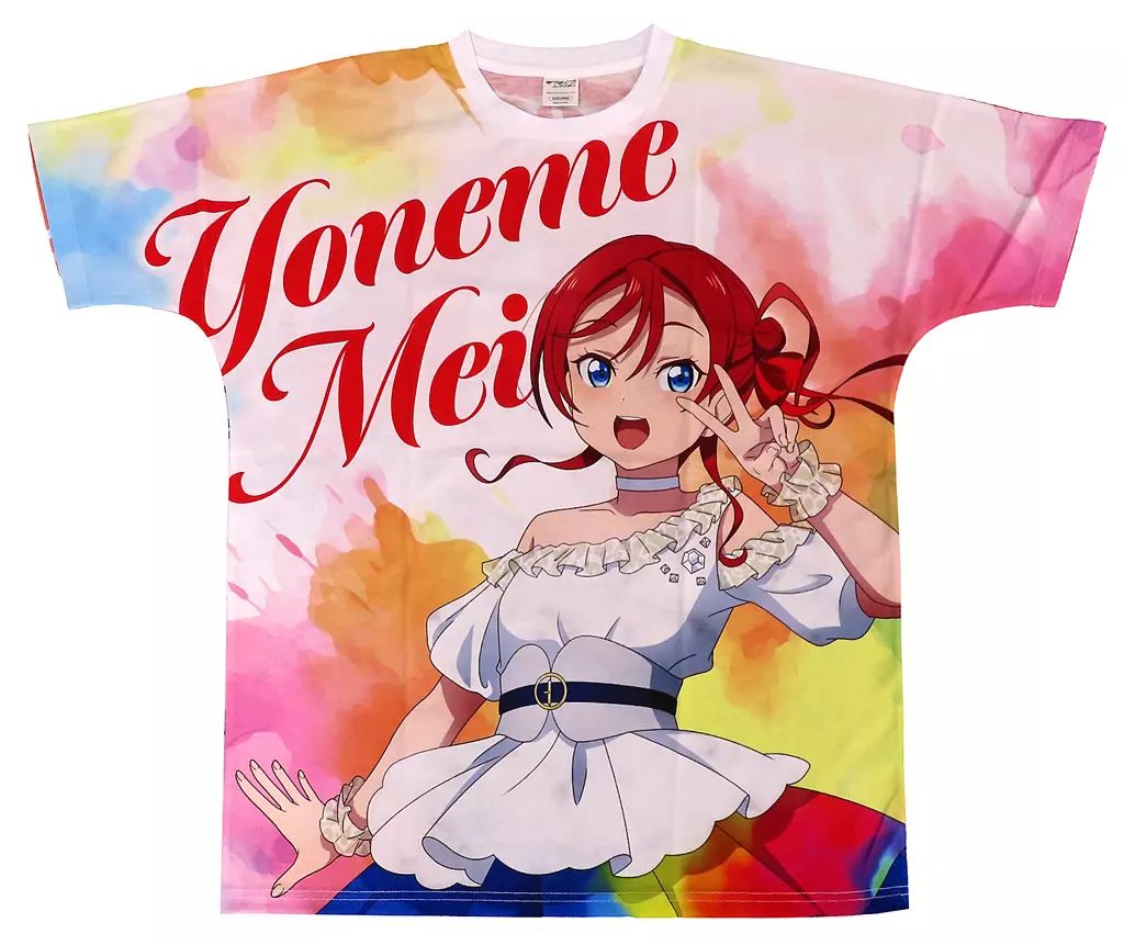 Tシャツ 米女メイ フルグラフィックTシャツ Liella! ホワイト フリーサイズ ラブライブ!スーパースター!! LoveLive! series Official Store School idol theaterグッズ